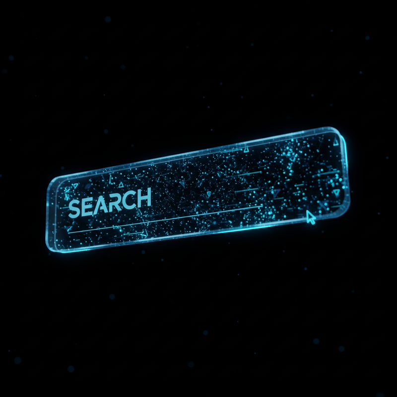 Digital Search Bar visualization